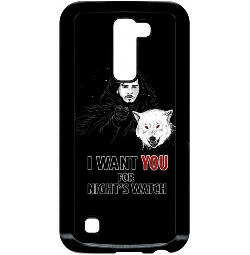 Coque lg k10 modele k420n night's watch