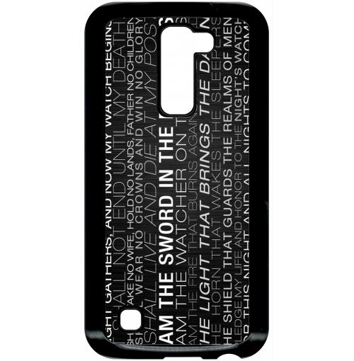 Coque lg k10 modele k420n garde de nuit got