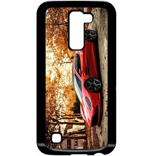 Coque lg k10 modele k420n aston martin rouge
