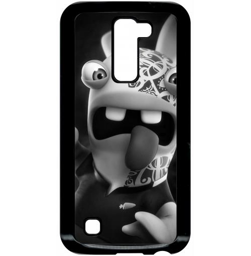 Coque lg k10 modele k420n lapin cretin fait du rugby