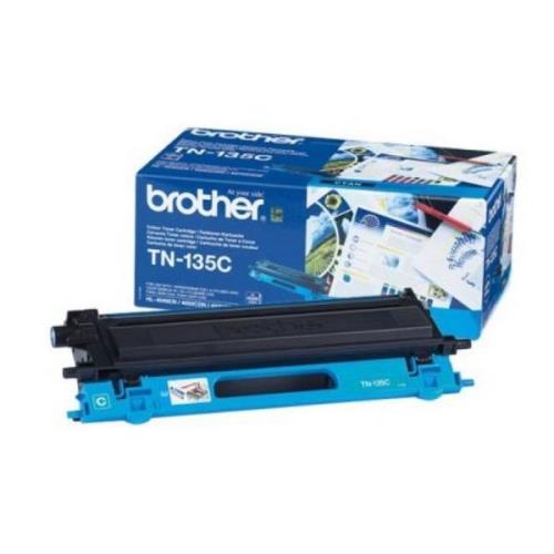 Brother TN135C - hoog rendement - cyaan - origineel - tonercartridge
