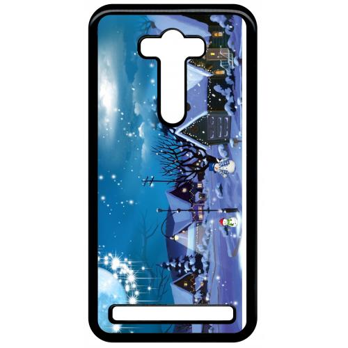 Coque Asus Zenfone 2 Laser Ze550kl Village Sous La Neige