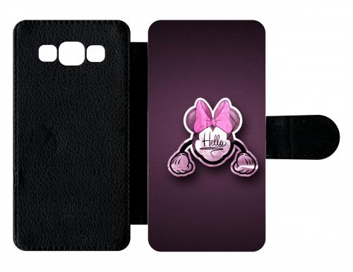 Etui À Rabat Samsung Galaxy A5 Hello Minnie Rose