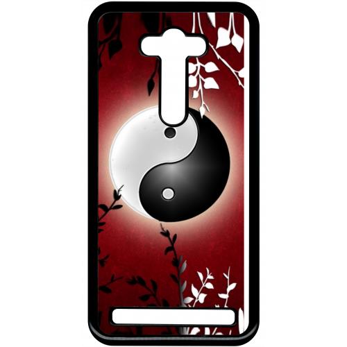 Coque Asus Zenfone Selfie Zd551kl Ying Yang Rouge