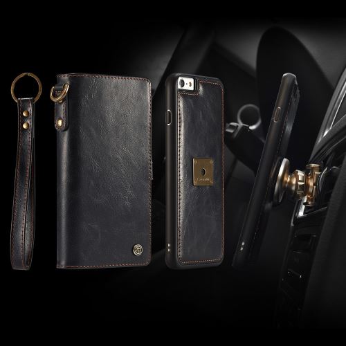 Coque en TPU moi 2 détachable en 1 split noir pour votre Apple iPhone 6S/6 4.7