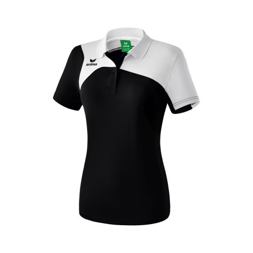 Erima - Polo Femme Erima Club 1900 2.0 - 2XL - noir/blanc