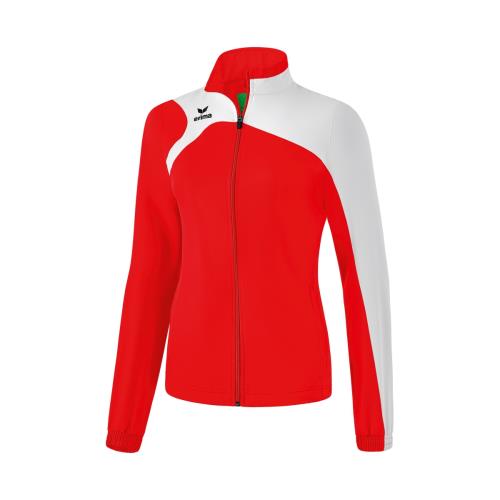 Erima - Veste de présentation Femme Erima Club 1900 2.0 - XS/S - rouge/blanc