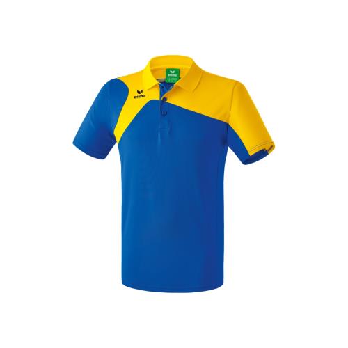 Erima - Polo Erima Club 1900 2.0 - 3XL - bleu royal/jaune
