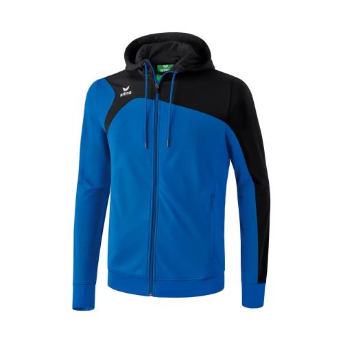 Erima - Veste d'entrainement Erima avec Capuche Club 1900 2.0 - 2XL - bleu royal/noir