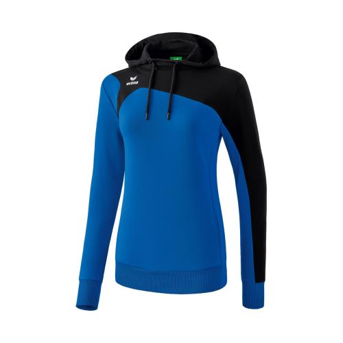 Erima - Sweat à Capuche Femme Erima club 1900 2.0 - 2XL - bleu royal/noir