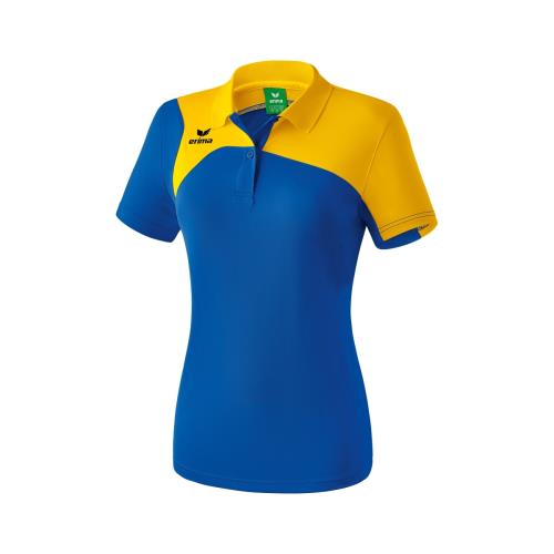 Erima - Polo Femme Erima Club 1900 2.0 - L - bleu royal/jaune