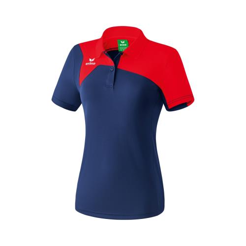 Erima - Polo Femme Erima Club 1900 2.0 - XS/S - bleu marine/rouge
