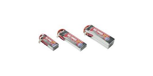 Batterie d'accumulateurs (LiPo) 7.4 V 1300 mAh Red Power C9402 25 C extrémités de câble ouvertes