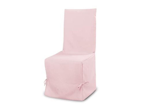 Housse de chaise en coton PANAMA rose