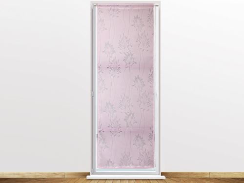 Brise bise en dévoré 70x200 cm FLEUR rose par Soleil d'ocre