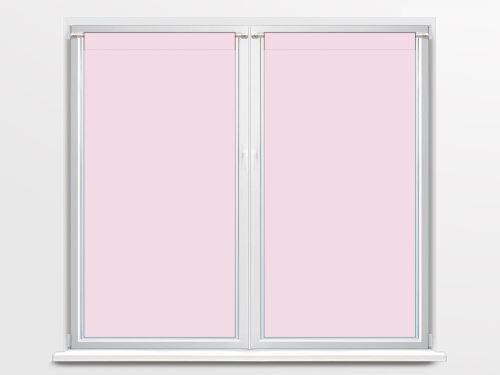 Paire de brise bise 60x120 cm DOLLY rose