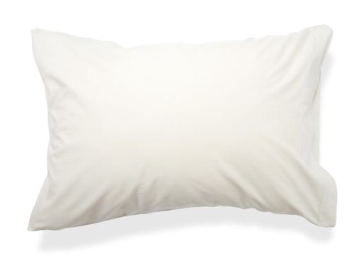Taie d'oreiller américaine en coton percale 50x75 cm CAMILLE beige, par songe de camille