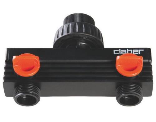 Claber - Répartiteur 2 circuits filetage 20/27 mm - 503198