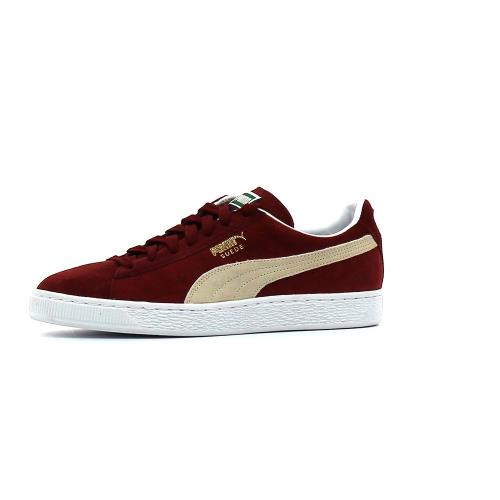 Baskets basses Puma Suede Classic rouge bordeaux Rouge Pointure 36 Adulte Mixte