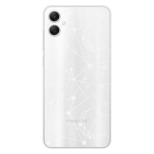 Coque en silicone imprimée compatible Samsung Galaxy A05 Lignes étoilées