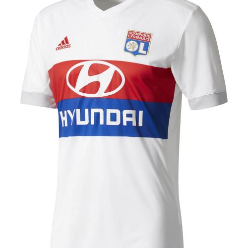 Maillot de football Adidas Ol maillot h 17/18 home Blanc taille : XL réf : 74748