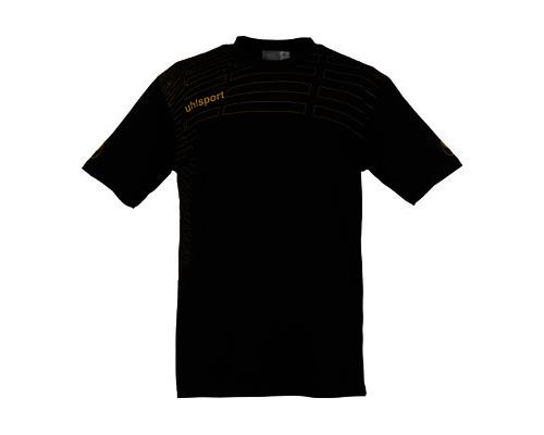 Uhlsport Match noir/or S T-shirt d'entraînement Enfant Garçon