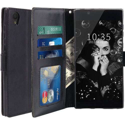 Housse Sony Xperia L1 Coque Etui de luxe Portefeuille Porte Carte Et Billet (avec bequille) - ADVANSIA