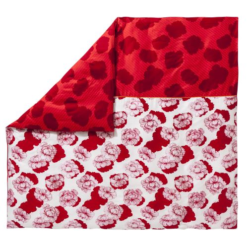 Essix - Housse de couette Ambiente Carmin - 140 x 200 cm