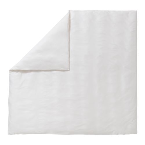 Essix - Housse de couette Satin de coton Panna cotta - 240 x 220 cm