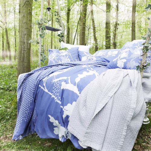 Essix - Housse de couette Sherwood Coton Bleu - 200 x 200 cm