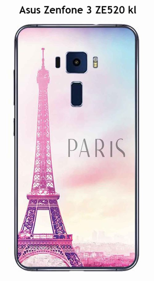 Coque Asus Zenfone 3 ZE520 kL design Paris