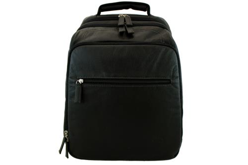 Sac à dos Katana cuir de Vachette grainé K 69510 - Noir