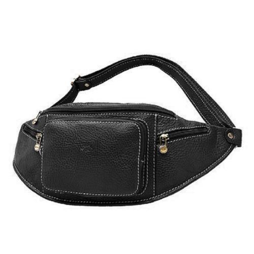 Banane KATANA Cuir de Vachette gras K 31000 - Noir