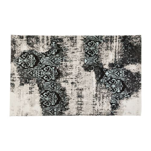 Tapis Kelim Ornament turquoise 240x170cm Kare Design