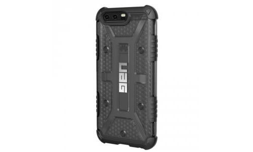UAG Plasma - Achterzijde behuizing voor mobiele telefoon - rubber, composiet - asgrijs, transparant grijs - voor Huawei P10
