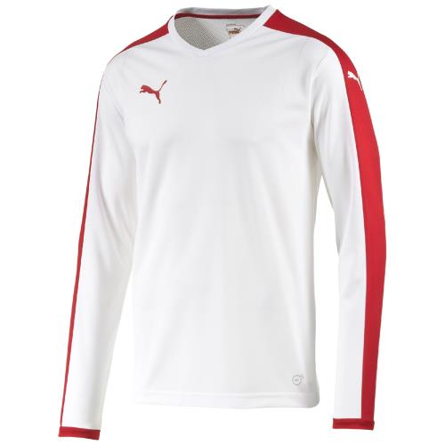 Puma Pitch Blanc L Maillot manches longues Adulte Mixte