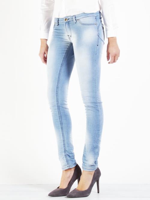Carrera Jeans - Jeans 7880985A pour femme, taille slim, taille basse - 34 - Bleu