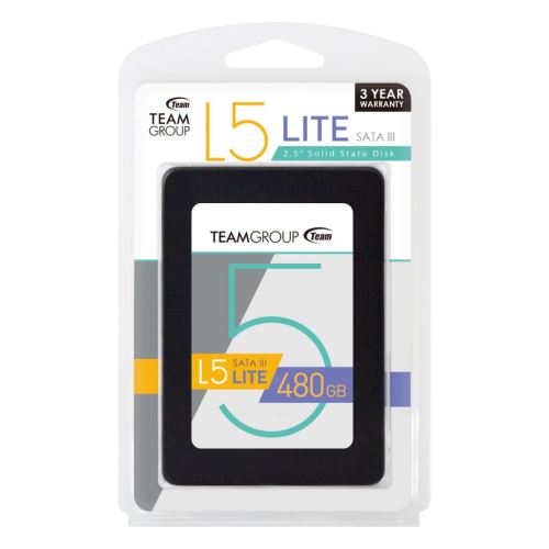 Disque Dur Team Group L5 Lite Series 2,5 Pouces SSD, SATA 6G - 480 GB