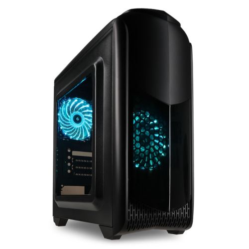 Boitier Kolink Aviator M RGB Micro-ATX Noir avec fenetre
