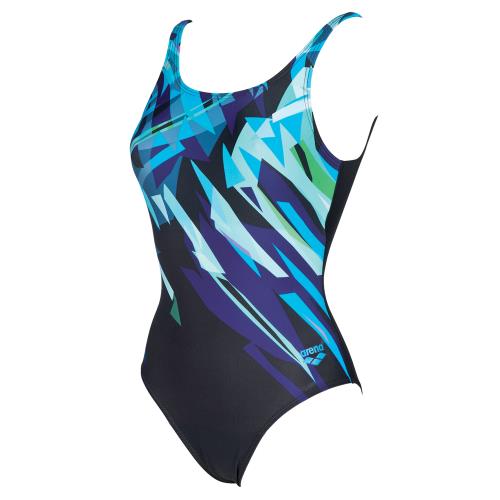Maillot 1 pièce Arena Canvas B Bleu Taille 46 Adulte Femme