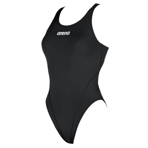Maillot de bain 1 pièce Arena Solid Lightech High Noir Taille 46 Adulte Femme