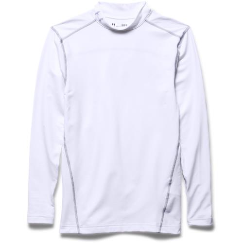 Under Armour Coldgear Armour Mock Blanc XL Maillot manches longues Adulte Homme