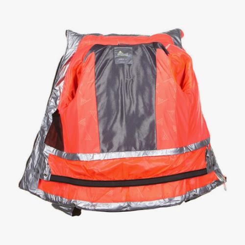 Peak Mountain Doudoune de ski femme ACILVER Manteaux de Peak Mountain Doudoune de ski femme ACILVER argentnoir