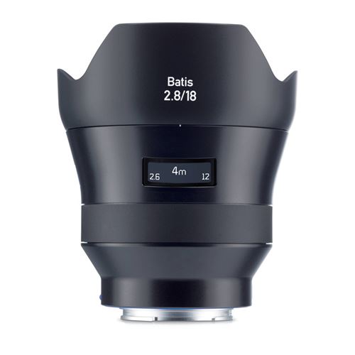 ZEISS objectif batis 18 mm f/2,8 sony fe + paresoleil
