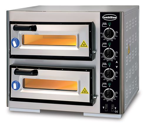  Four &agrave; Pizza Electrique Eclair&eacute; 2 Pizzas &Oslash; 39 cm   Combisteel 