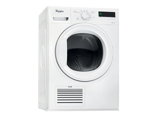 Whrl Whirlpool Hgelx80412 - Sèche-Linge - Largeur : 59.6 Cm - Profondeur : 65.9 Cm - Hauteur : 85.5 Cm - Chargement Frontal
