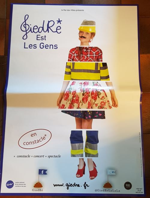 Giedré - En Constacle - AFFICHE