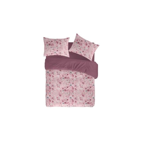 Guy Laroche Housse De Couette En Percale Lindsay - 220x240 Cm - Rouge Framboise
