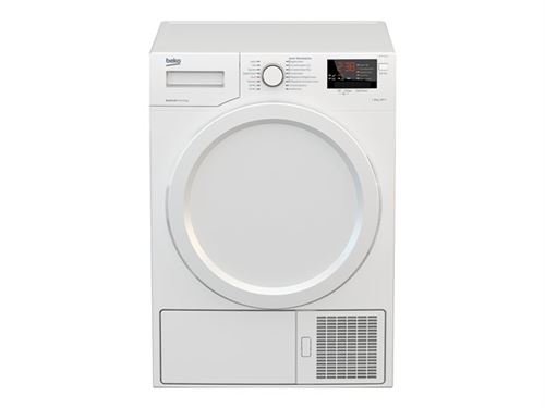Beko DS8433PA0 - Sèche-linge - indépendant - largeur : 59.5 cm - profondeur : 54 cm - hauteur : 84.6 cm - chargement frontal - blanc