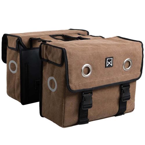 Willex Sac à journaux Toile 46 L Marron 11243